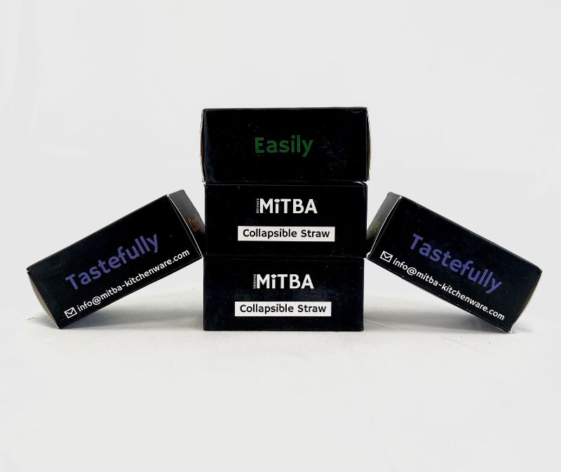 Photo 1 of MITBA COLLAPSIBLE STRAW PACK OF 5 REUSABLE STAINLESS STEEL SILICONE DRINKING STRAW ECO FRIENDLY FOLDABLE AND PORTABLE INCLUDES STRAW BLACK ABS CASE CLEANING ROD KEYCHAIN RING AND CARABINER NEW IN BOX
$29.99