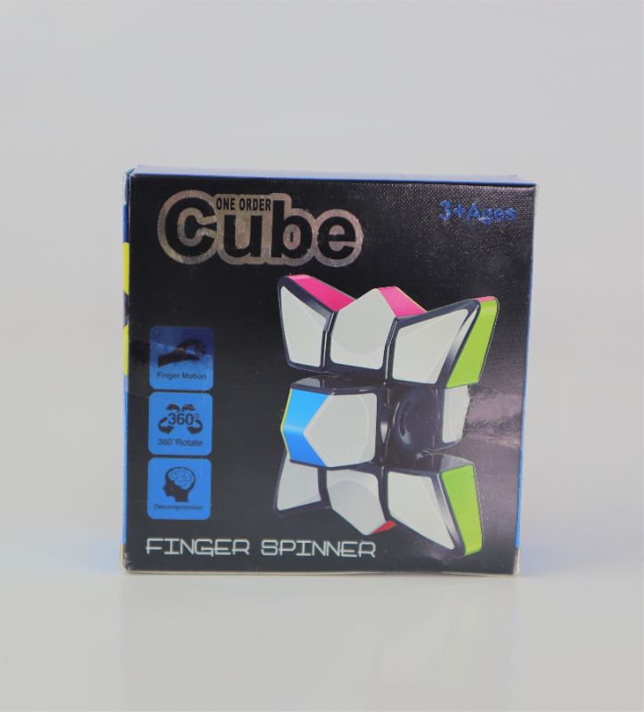 Photo 4 of MAGIC CUBE DECOMPRESSION SPINNER FIDGET TOY 6 COLORS SMOOTH EASY TO USE ON TABLE STRESS RELIEF OR RELAXING DIMENTIONS 5.6CM X 1.7CM X 5.6CM NEW $8.98