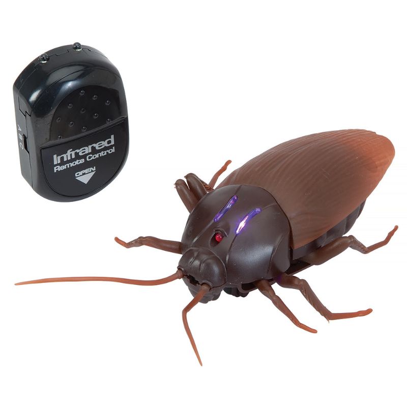 Photo 1 of GIANT INFRARED ROACH REMOTE CONTROL TOY USES 6 LR44 BATTERIES 3 FREQUENCIES ON REMOTE A B AND C NEW $19.99