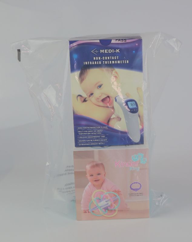 Photo 2 of BABY BALL AND THERMOMETER IS A GREAT HOLIDAY GIFT FOR FRIENDS WHO'VE HAD A NEW LITTLE ONE BALL IS SOFT AND BRIGHT ALSO INCLUDES A CLIP FOR ON THE GO THERMOMETER IS NON CONTACT INFRARED MEMORY RECALL NEW IN PACKAGE $82.50