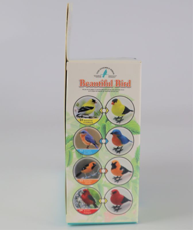 Photo 3 of AMERICAN GOLDFINCH ENSEMBLE BIRD BEAK NECK AND BODY MOVE AS BIRD CHIRPS SONG CAN USE RECHARGEABLE BATTERIES  $17.99