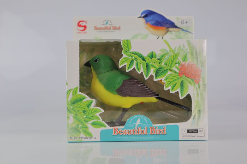 Photo 1 of SCARLET TANAGER ENSEMBLE BIRD BEAK NECK AND BODY MOVE AS BIRD CHIRPS SONG CAN USE RECHARGEABLE BATTERIES  $17.99