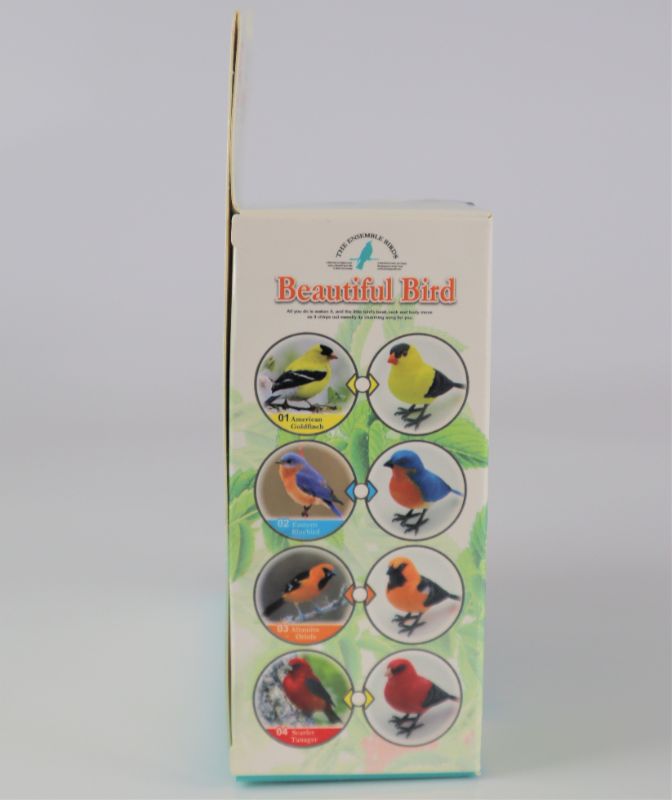 Photo 1 of SCARLET TANAGER ENSEMBLE BIRD BEAK NECK AND BODY MOVE AS BIRD CHIRPS SONG CAN USE RECHARGEABLE BATTERIES  $17.99