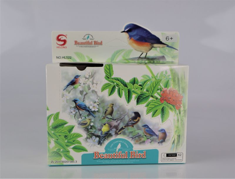 Photo 2 of SCARLET TANAGER ENSEMBLE BIRD BEAK NECK AND BODY MOVE AS BIRD CHIRPS SONG CAN USE RECHARGEABLE BATTERIES  $17.99