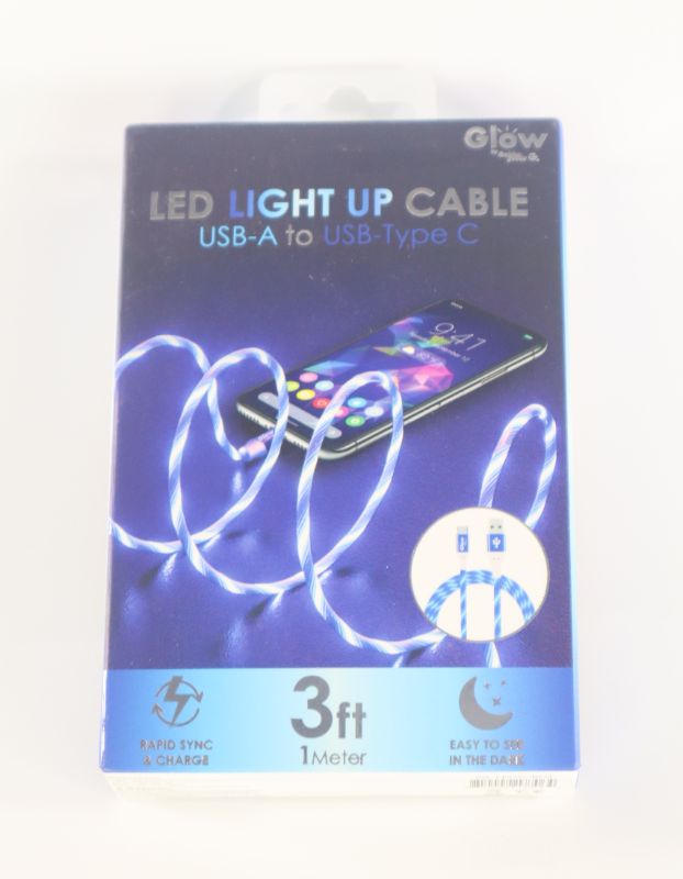 Photo 1 of 3FT LED LIGHT UP USB IS FAST WITH SYNCING AND CHARGING COMPATIBLE WITH ALL TYPE C DEVICES EASY TO FIND IN THE DARK 15W 480MBPS NEW IN BOX
$40
