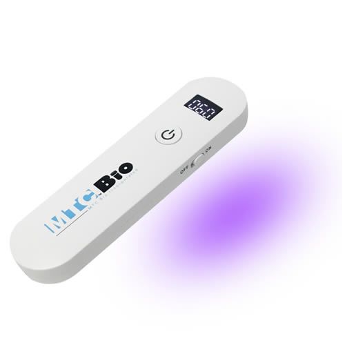 Photo 3 of ADJUSTABLE UV SANITIZING WAND LONG OR SHORT LIGHTWEIGHT DESTROYS 99.9 PERCENT GERMS ULTRAVIOLET DISINFECTION TECH STERILIZATION GRAVITY SENSOR NEW SEALED $199