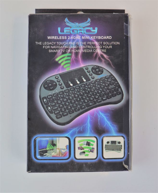 Photo 2 of 3 IN 1 2.4GHZ MINI WIRELESS KEYBOARD WITH TOUCH BOARD AND MOUSE CONNECTS THROUGH USB OR BLUETOOTH UP TO 25METERS HIGH SENSITIVE TOUCHPAD NEW $22.98