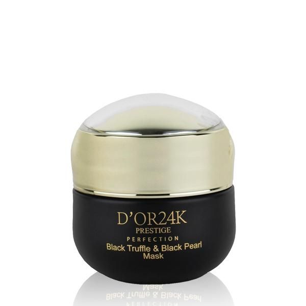 Photo 4 of PERFECTION COLLECTION BLACK TRUFFLE AND BLACK PEARL CREAM MASK AND SERUM WITH THE RESTORATIVE BENEFITS OF BLACK PEARL POWDER INCLUDE ESSENTIAL FATTY ACIDS VITAMINS A C AND D AND ANTIOXIDANTS TO PREVENT CELLULAR DAMAGE TO RESTORE A NATURAL GLOW NEW IN BOX
