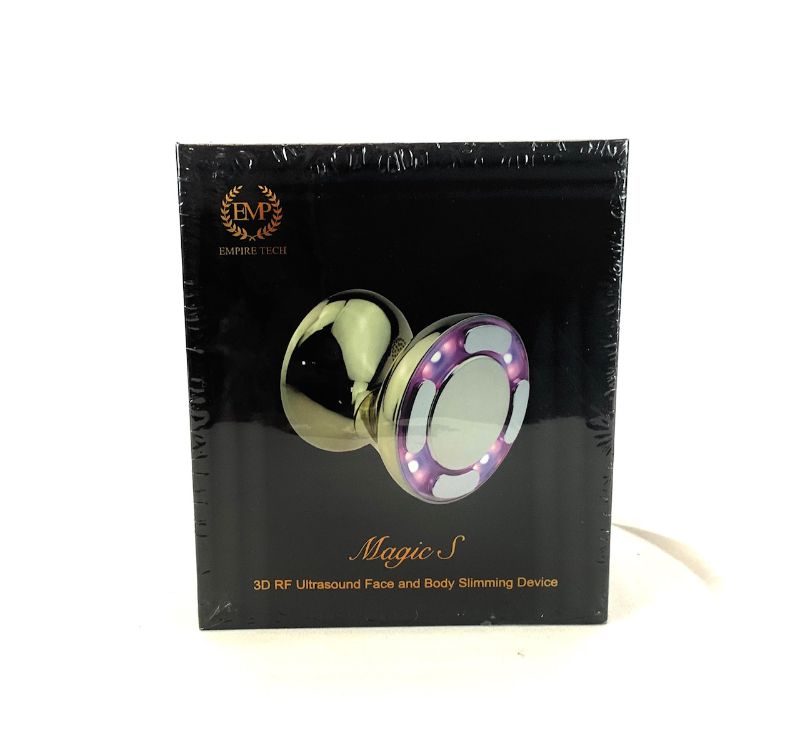 Photo 1 of MAGIC S FACE AND BODY ULTRASOUND FACE AND BODY SLIMMING DEVICE SKIN REJUVENATION CELLULITE TREATMENT AND SLIMMING TREATMENT NEW SEALED $7950