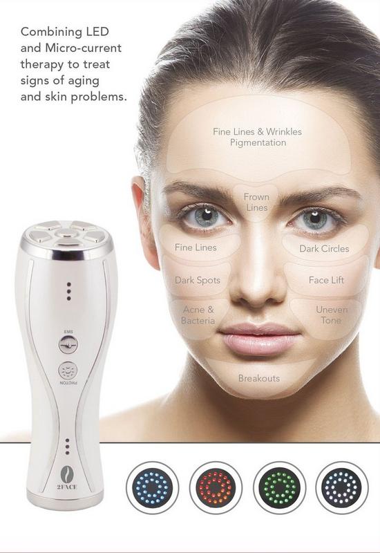 Photo 2 of TIMEKEEPER LED MICROCURRENT FACIAL TONING THERAPY FACIAL CONTOURING AND SKIN TON REFINING REDUCE WRINKLES NEW IN BOX  $5955