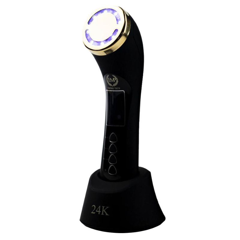 Photo 1 of MARVELOUS 24K SKINCARE REVOLUTION SYSTEM HOT AND COLD THERAPY VIBRATION MASSAGE RED BLUE YELLOW GREEN LED LIGHT AND SONIC TREAT BLACKHEADS SWELLING AROUND EYES ACNE BREAKOUTS WRINKLE SCARS ANTI AGING REDUCE WRINKLES NEW SEALED $9950
