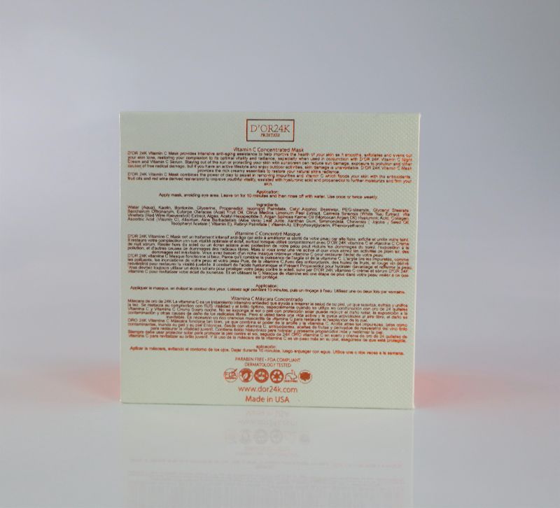 Photo 1 of VITAMIN C CONCENTRATED MASK EXFOLIATES AND EVENS SKIN TONE RESTORES COMPLEXION ANTI AGING OPTIMAL VITALITY NEW IN BOX $1495 
