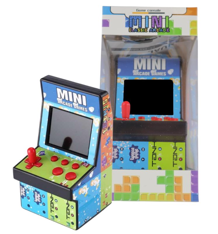 Photo 1 of MINI ARCADE REMINISCENT GAMES FROM THE 80S CONTAINS 200 GAMES FOR HOURS OF FUN 3 AA BATTERIES ARE REQUIRED NOT INCLUDED NEW $25.99