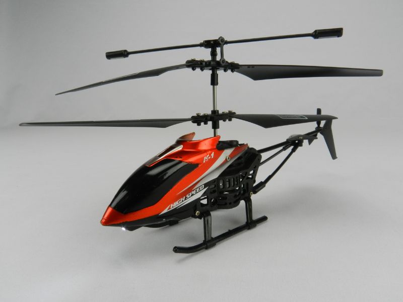 Photo 1 of  K1 2.5 CHANNEL HELICOPTER RC RECHARGEABLE COLOR RED ORANGE NEW $35.99 