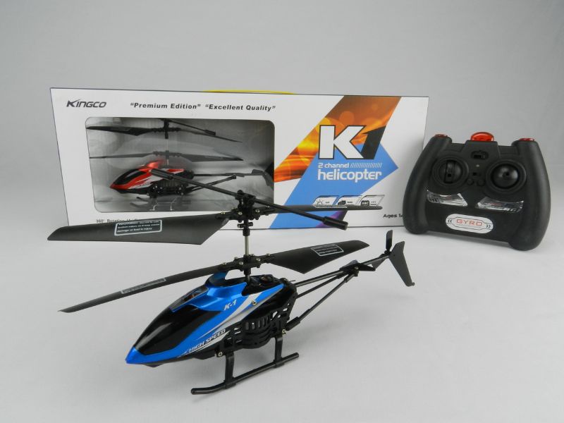 Photo 2 of  K1 2.5 CHANNEL HELICOPTER RC RECHARGEABLE COLOR BLUE NEW $35.99 