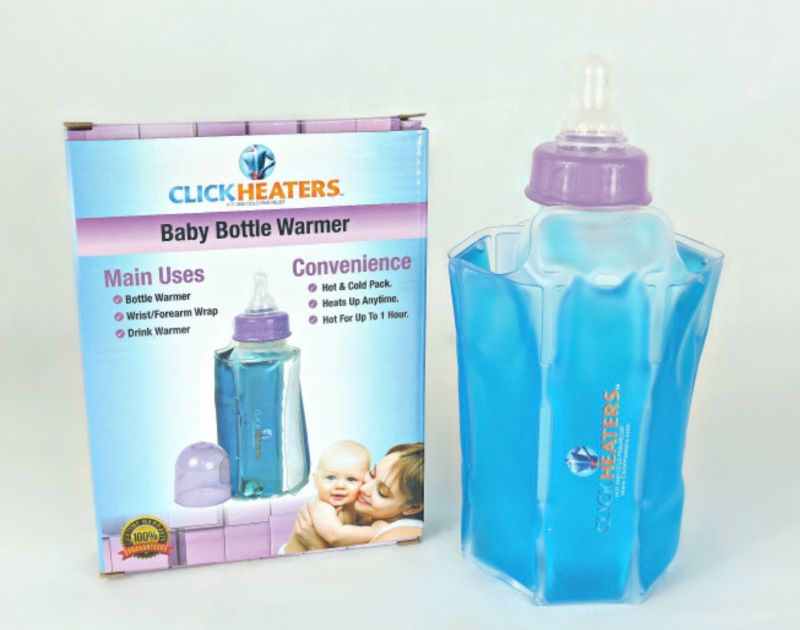 Photo 1 of BOTTLE WARMER WRAP AROUND THE BOTTLE CLICK THE METAL DISC TO ACTIVATE WITHIN SECONDS YOUR BOTTLE WILL BE HEATED PERFECT COLORS MAY VARY NEW IN BOX $44.99
