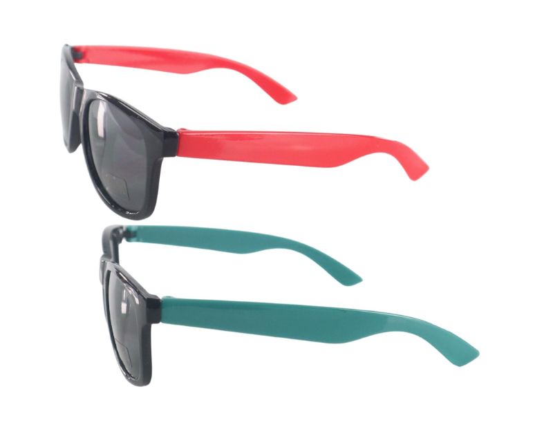 Photo 2 of 2 PACK OF PLASTIC SUNGLASSES TEAL AND RED NEW $14.99