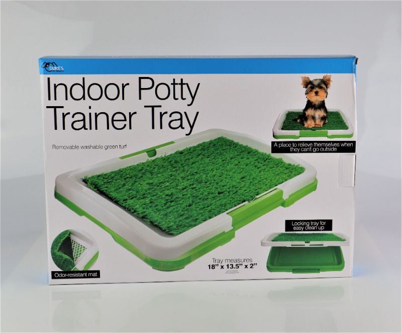 Photo 3 of INDOOR PUPPY POTTY TRAINING REMOVABLE AND WASHABLE TURF ODOR RESISTANT MAT 18IN x13.5IN x2IN NEW $10.93