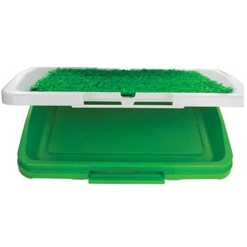 Photo 2 of INDOOR PUPPY POTTY TRAINING REMOVABLE AND WASHABLE TURF ODOR RESISTANT MAT 18IN x13.5IN x2IN NEW $10.93