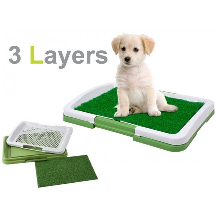 Photo 1 of INDOOR PUPPY POTTY TRAINING REMOVABLE AND WASHABLE TURF ODOR RESISTANT MAT 18IN x13.5IN x2IN NEW $10.93