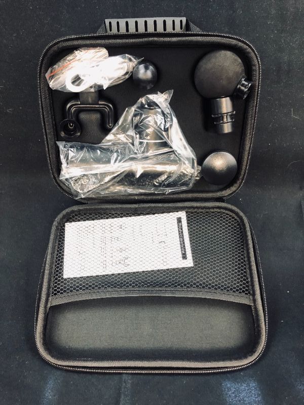 Photo 2 of MINI MASSAGE GUN DEEP TISSUE PERCUSSION MUSCLE MASSAGER WITH 4 SPEEDS USB CABLE 4 HEADS ALUMINUM BODY NEW WITH CASE
$150
