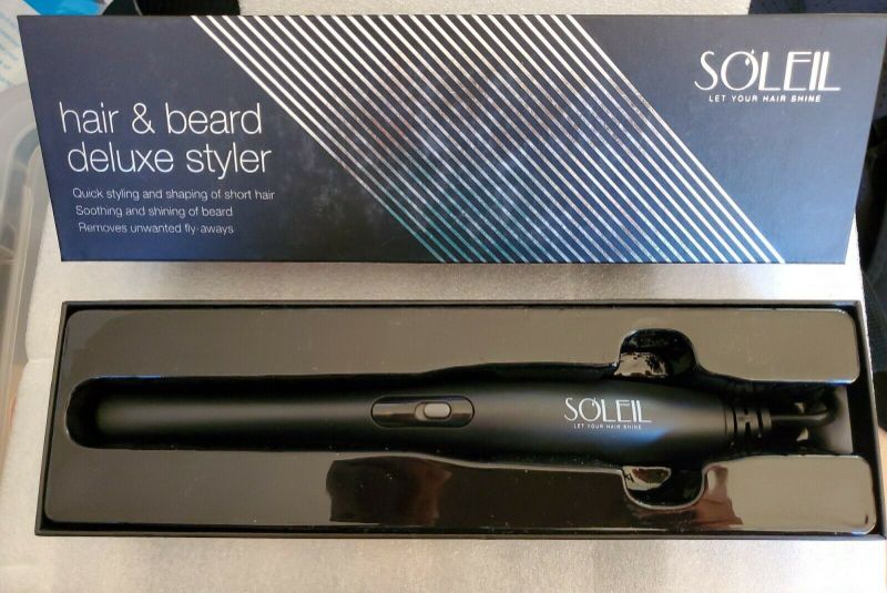 Photo 1 of SOLEIL HAIR TOOLS Man Hair & Beard Styler Black  
