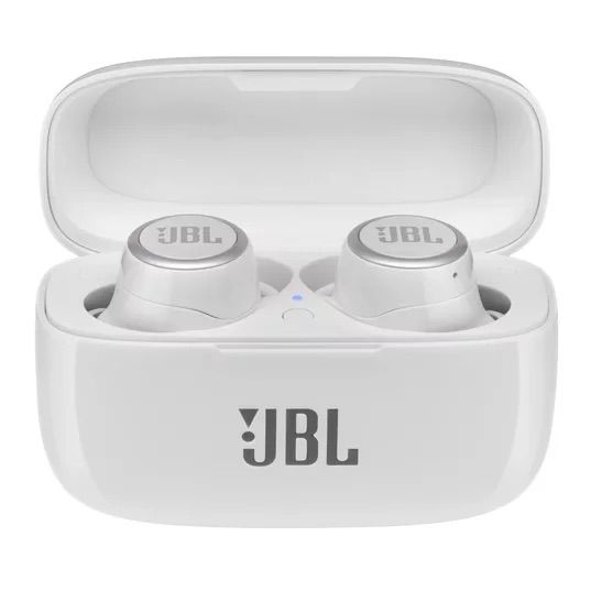 Photo 1 of JBL LIVE 300TWS WIRELESS BLUETOOTH HEADPHONES INSTANT ACCESS TO VOICE ASSISTANTS FOR HANDS FREE STEREO CALLS SWEAT AND WATER-RESISTANT 6 HOUR PLAYTIME RECHARGEABLE WIRELESS CHARGING CASE INCLUDED NEW IN BOX SEALED $149.95