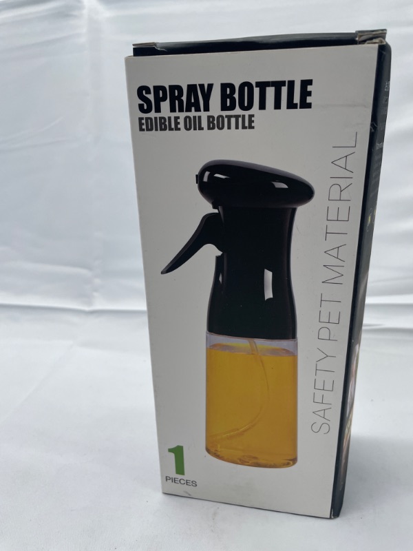 Photo 2 of SweeHo Oil Sprayer for Cooking, Food Grade Olive Oil Sprayer , 210ml Oil Mister, Premium Oil Bottle, Widely Used for Air Fryer, BBQ, Baking, Salad (Translucent)