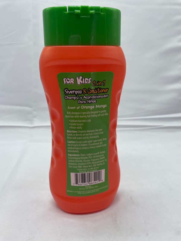 Photo 2 of BEBELLE FOR KIDS 2 IN 1 SHAMPOO AND CONDITIONER ORANGE MANGO NEW 