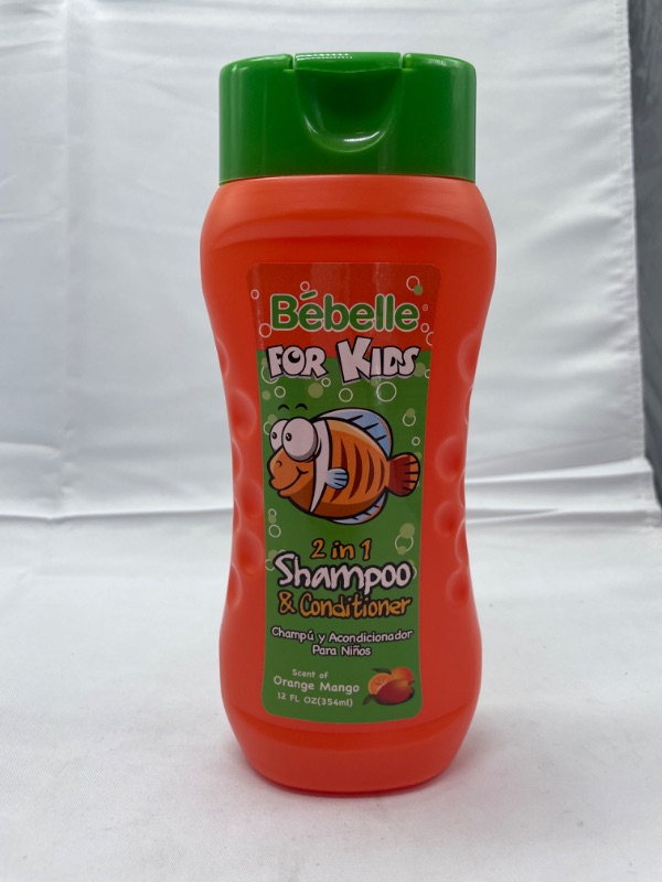Photo 1 of BEBELLE FOR KIDS 2 IN 1 SHAMPOO AND CONDITIONER ORANGE MANGO NEW 