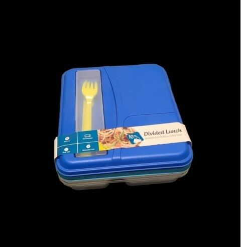 Photo 1 of Life Story Lunch Box Delicious Lunch w/Utensils Compact 2 pack New