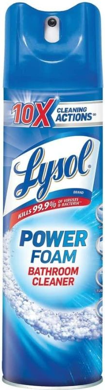Photo 1 of LYSOL® Power Foam Bathroom Cleaner New
