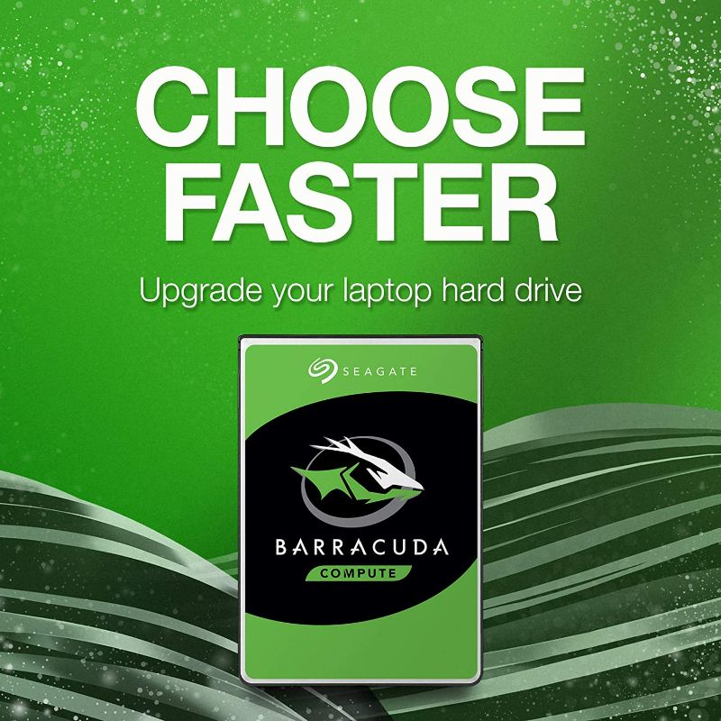 Photo 1 of Seagate BarraCuda 1TB Internal Hard Drive HDD – 2.5 Inch SATA 6 Gb/s 5400 RPM 128MB Cache for PC Laptop – Frustration Free Packaging (ST1000LM048)