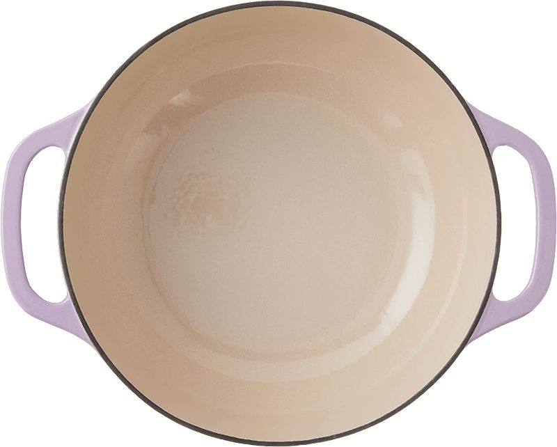 Photo 2 of Lodge Enameled Dutch Oven, 6 Qt, Lilac