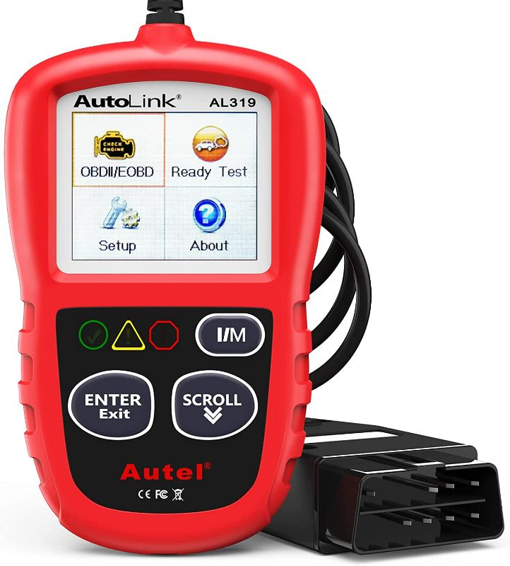 Photo 1 of Autel OBD2 Scanner Autolink AL319 Code Reader Read and Erase Codes Check State Emission Monitor Status Powerful Scan and Car Diagnostic Tool