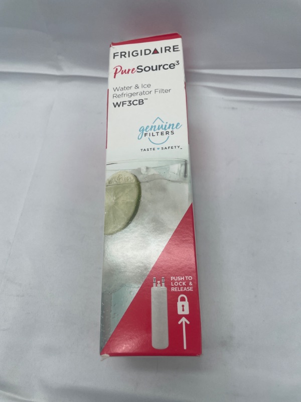 Photo 1 of Frigidaire WF3CB Puresource3 Refrigerator Water Filter , White, 1 Count (Pack of 1)