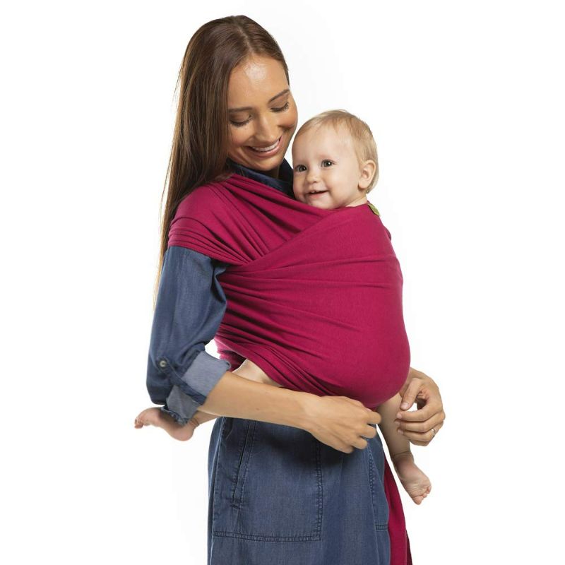 Photo 1 of Boba Baby Wrap Carrier, Sangria - The Original Child and Newborn Sling, Perfect for Infants and Babies Up to 35 lbs (0 - 36 months)