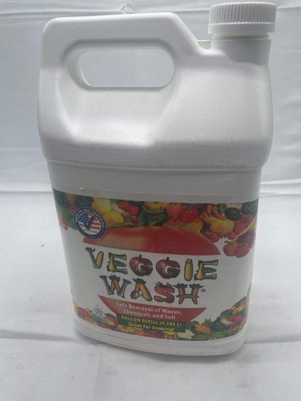 Photo 2 of Veggie Wash All Natural Fruit and Vegetable Wash, 1-Gallon