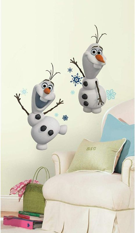 Photo 1 of RoomMates RMK2372SCS Disney Frozen Olaf The Snowman Peel and Stick Wall Decals