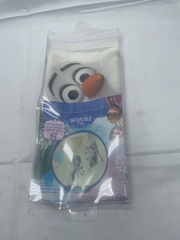 Photo 2 of RoomMates RMK2372SCS Disney Frozen Olaf The Snowman Peel and Stick Wall Decals