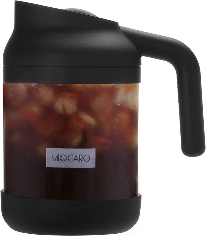 Photo 1 of MIOCARO Cold Brew Ice Coffee Maker Stainless Steel Strainer Large 38 Oz Juice Tea Cooler