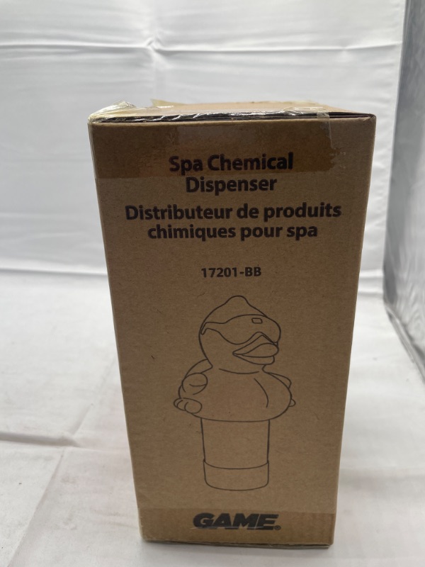 Photo 2 of GAME 17201-BB Derby Duck Spa Chemical Dispenser, Yellow