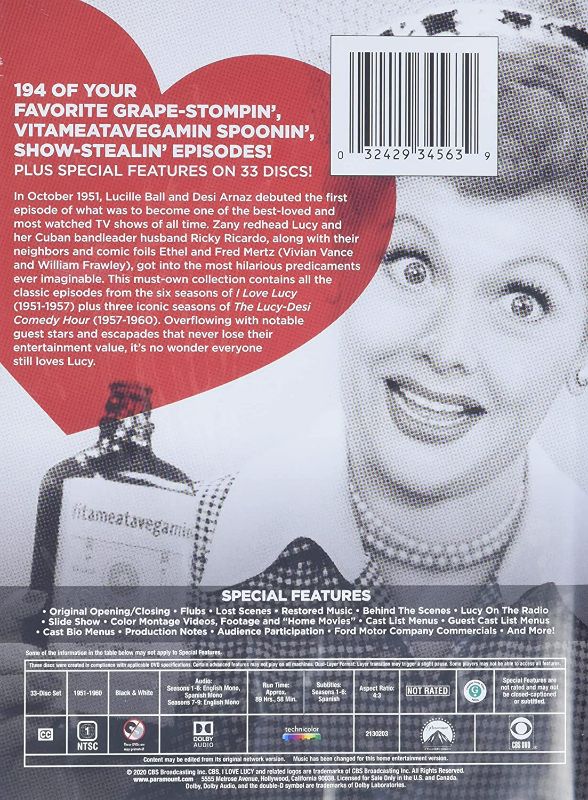 Photo 2 of I Love Lucy: The Complete Series