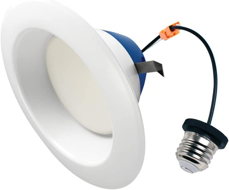 Photo 1 of Cree Lighting TRDL6-0802700FH50-12DE26-1-11 26-1-11 6 inch LED Retrofit Downlight 75W Equivalent (Dimmable) 825 lumens Soft White 2700K 1 Pack, 1 Count (Pack of 1)