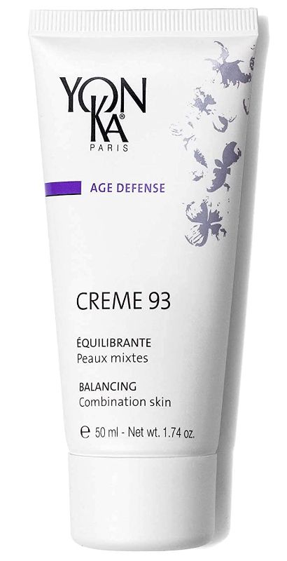 Photo 1 of Yon-Ka Creme 93 Mattifying Moisturizer (50ml) Balancing Facial Cream for Combination Skin, Balance Oily Complexion with Vitamins A,C and E, Paraben-Free