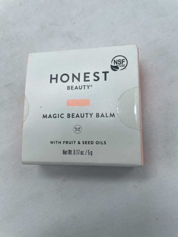 Photo 5 of Honest Beauty Magic Beauty Balm with Fruit & Seed Oils, Multi-Purpose| EWG Certified + Dermatologist & Ophthalmologist tested + Hypoallergenic & Cruelty Free | 0.17 Ounce