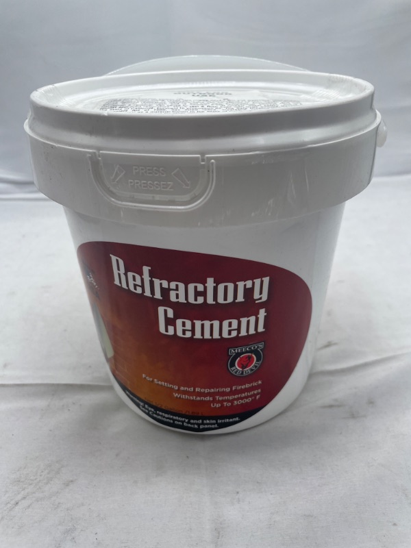 Photo 3 of MEECO'S RED DEVIL 610 Refractory Cement - Indoor Use Only