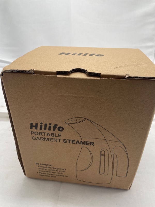 Photo 4 of Hilife Steamer for Clothes, Portable Handheld Design, 240ml Big Capacity, 700W, Strong Penetrating Steam, Removes Wrinkle, for Home, Office and Travel