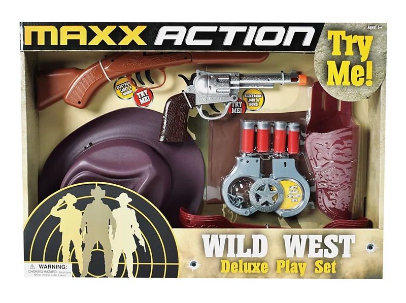 Photo 1 of Maxx Action Western Series Blaze Wild West Deluxe Playset