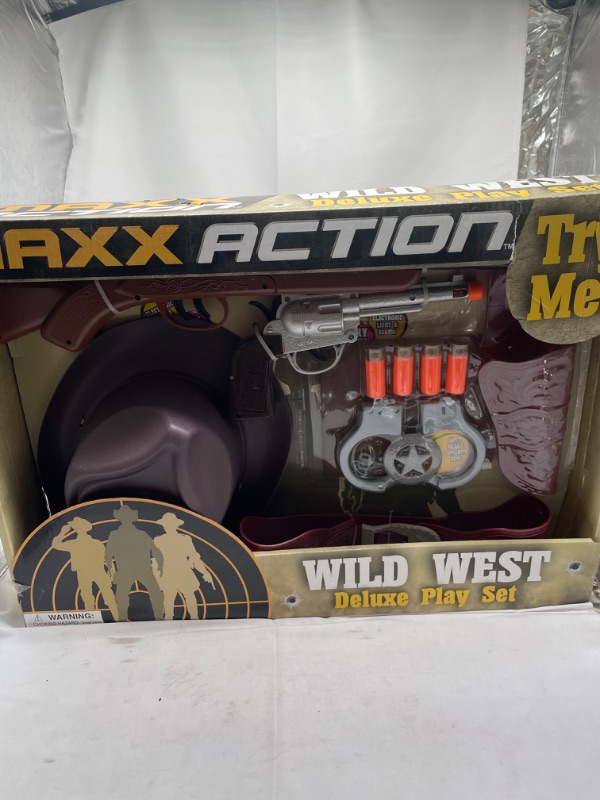 Photo 2 of Maxx Action Western Series Blaze Wild West Deluxe Playset